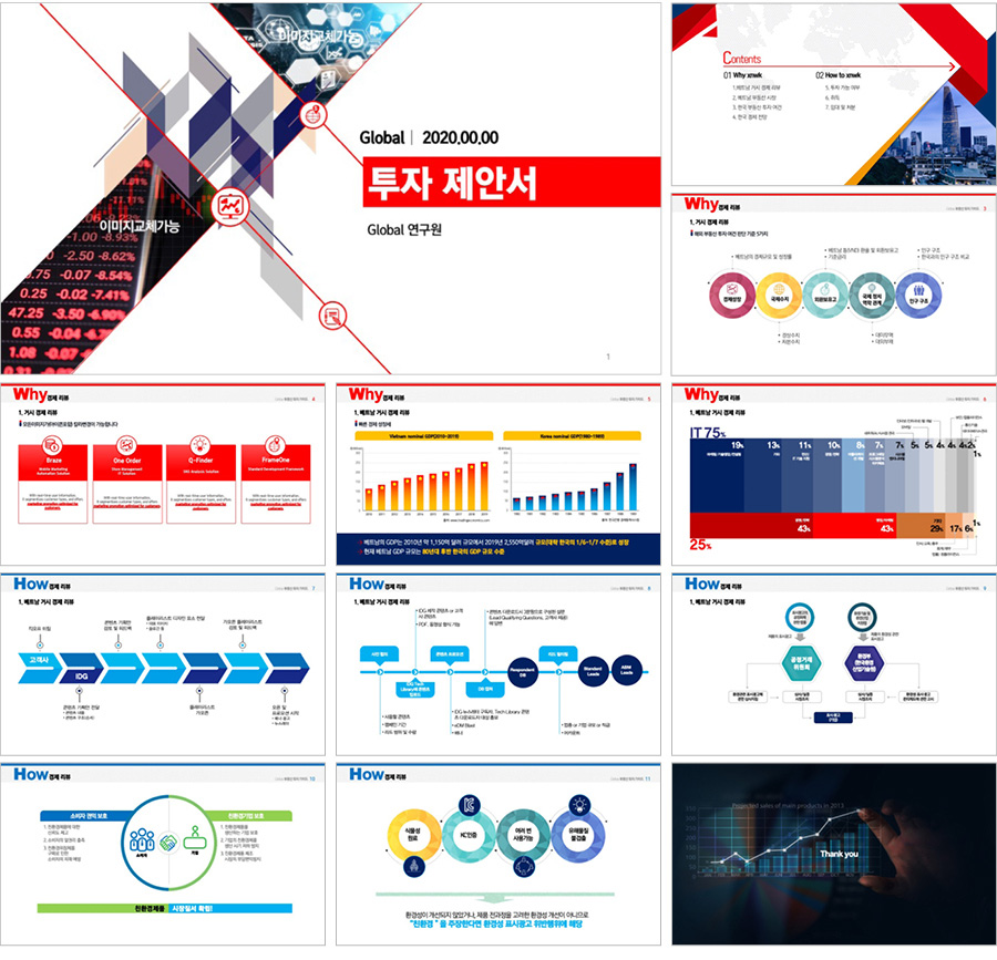 제안서템플릿디자인 서업계획템플릿업체 디자인회사 더레이아웃